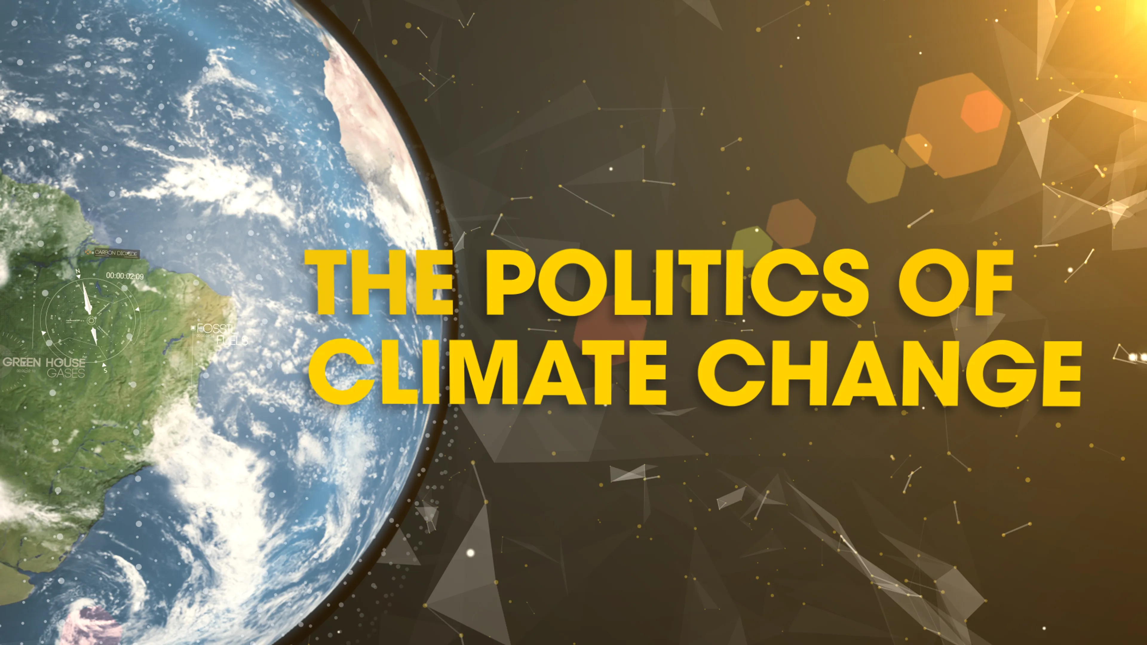 The Politics of Climate Change poster
